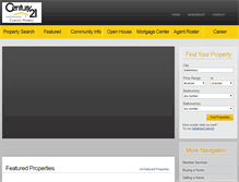Tablet Screenshot of century21classichomes.com
